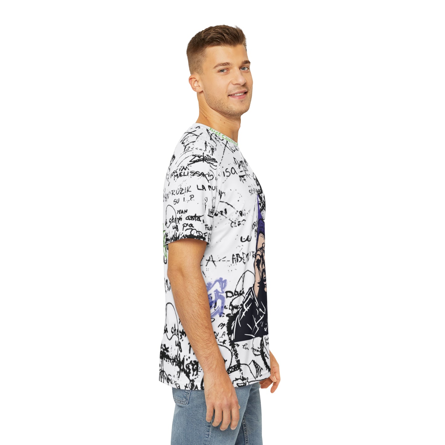 Awakening All Over Print Mens Graffiti Tee