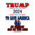 Trump 2024 To Save America- No One Else Can Fix This Mess Bubble-free stickers