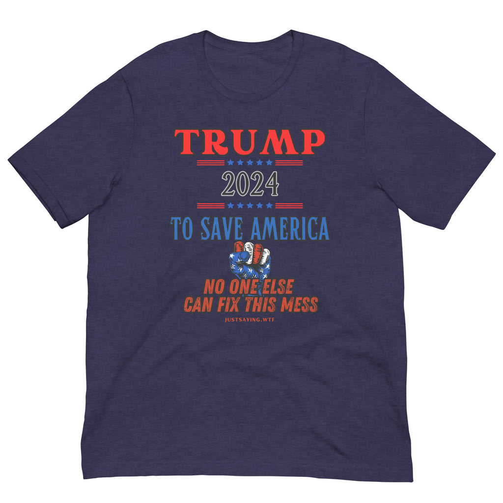 Trump 2024 To Save America Unisex t-shirt, Trump Vs DeSantis  Shirt, Take America Back Trump, President Trump T-shirt, Make Liberals Cry Shirt, Trump Rally Shirt, Trump Vs Biden 2024 Shirt